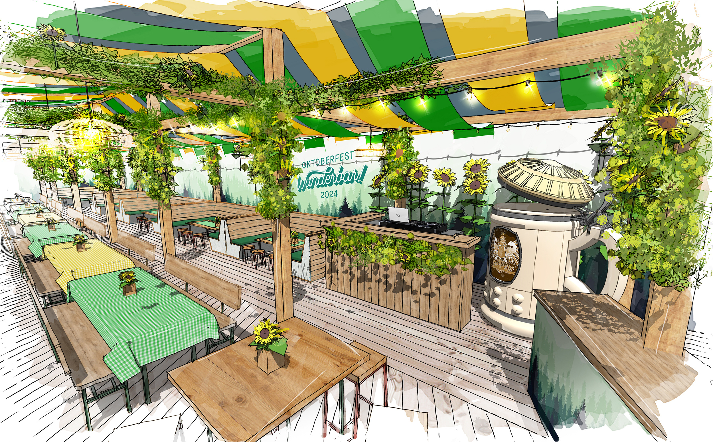 Wunderbar 2024, Pergola Brixton